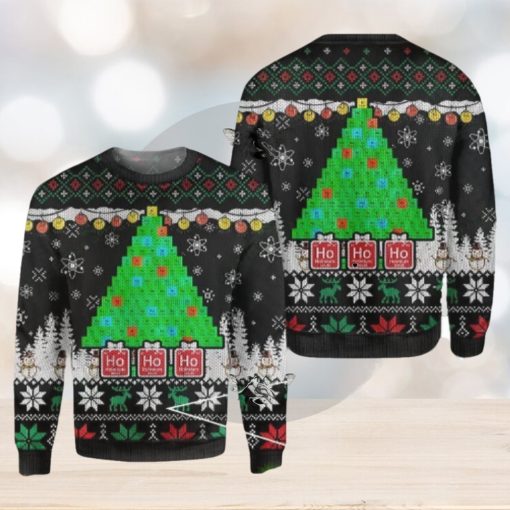 Merry Christmas Science Lovers Ugly Christmas Sweater Funny Gift For Men And Women Family Holidays