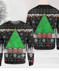 Merry Christmas Science Lovers Ugly Christmas Sweater Funny Gift For Men And Women Family Holidays