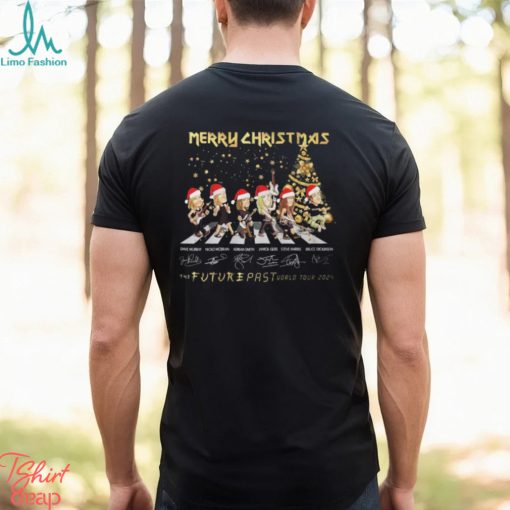 Merry Christmas The Future Past World Tour 2024 Signature T Shirt