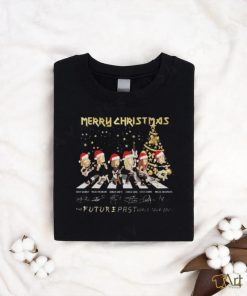 Merry Christmas The Future Past World Tour 2024 Signatures Shirt