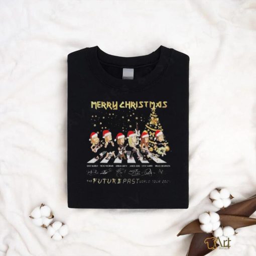 Merry Christmas The Future Past World Tour 2024 Signatures Shirt