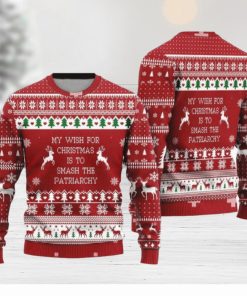 Merry Christmas Ugly Christmas Sweater Crochet New Gift For Men And Women Family Holidays