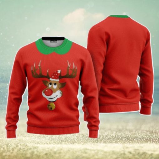 Merry Christmas Unisex Ugly Sweater Special Gift For Men Women In Red Pattern