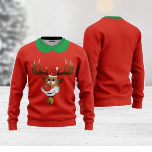 Merry Christmas Unisex Ugly Sweater Special Gift For Men Women In Red Pattern