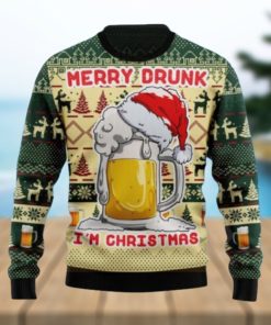 Merry Drunk I’m Christmas Beer Ugly Christmas Sweater