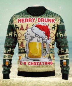 Merry Drunk I’m Christmas Beer Ugly Christmas Sweater