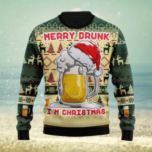 Merry Drunk I’m Christmas Beer Ugly Christmas Sweater