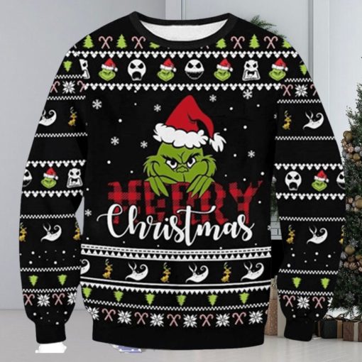 Merry Funny Character Ugly Christmas Sweater