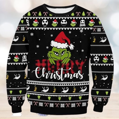 Merry Funny Character Ugly Christmas Sweater