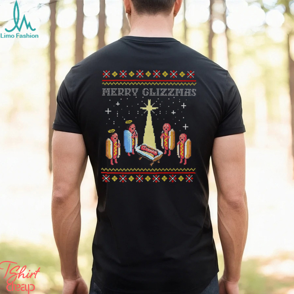 Merry Glizzmas Ugly Christmas Shirt Merry Glizzmas Ugly Christmas Shirt