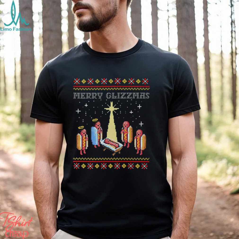 Merry Glizzmas Ugly Christmas Shirt Merry Glizzmas Ugly Christmas Shirt