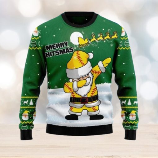 Merry Hitsmas Santa Ugly Christmas Sweater