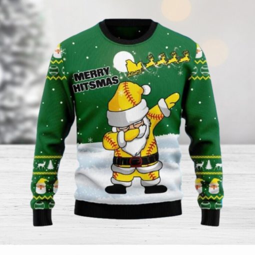 Merry Hitsmas Santa Ugly Christmas Sweater