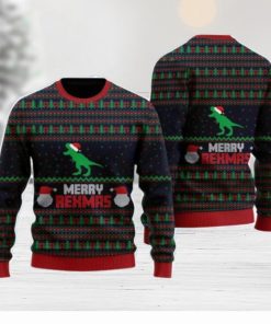 Merry Rexmas Vintage Christmas Unisex Ugly Sweater Special Gift For Men Women