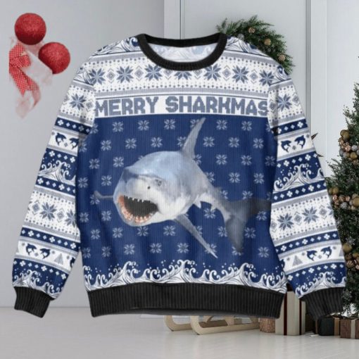 Merry Sharkmas Ugly Sweater