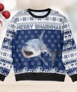 Merry Sharkmas Ugly Sweater