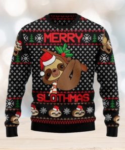 Merry Slothmas Christmas Ugly Sweater