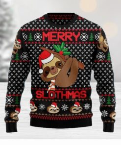 Merry Slothmas Christmas Ugly Sweater