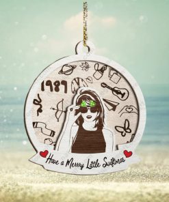 Merry Swiftmas Taylor Swift Ornament Have a Merry Little Swift Christmas