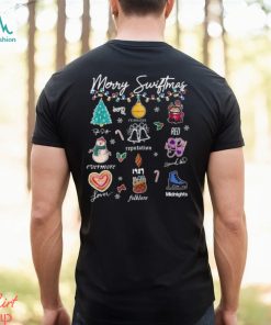 Merry Swiftmas The Eras Tour Christmas, Swift Xmas, Taylor version Christmas T Shirt