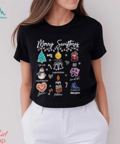 Merry Swiftmas The Eras Tour Christmas, Swift Xmas, Taylor version Christmas T Shirt
