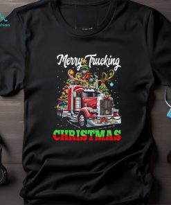 Merry Trucking Christmas Christmas Trucker Classic T Shirt