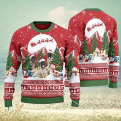 Merry Xmas Dog Lovers English Mastiff Christmas Is Coming Awesome Gift For Christmas Ugly Christmas Sweater