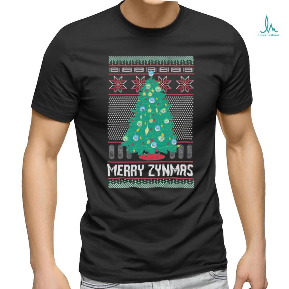 Merry Zynmas Tacky ugly Christmas shirt Merry Zynmas Tacky ugly Christmas shirt