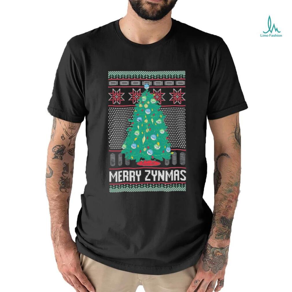 Merry Zynmas Tacky ugly Christmas shirt Merry Zynmas Tacky ugly Christmas shirt
