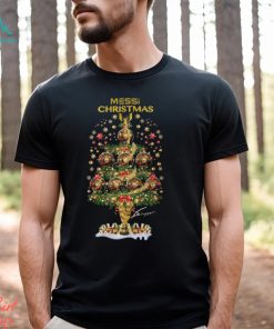 Messi Christmas Goat Champion Shirt