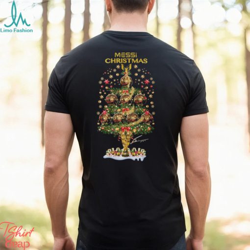 Messi Christmas Goat Champion Shirt