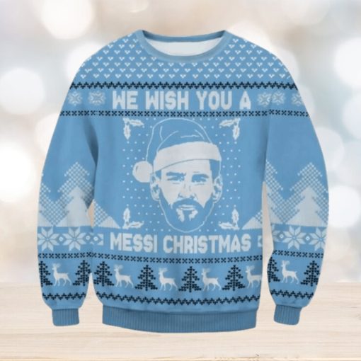 Messi Merry Christmas Ugly Sweater