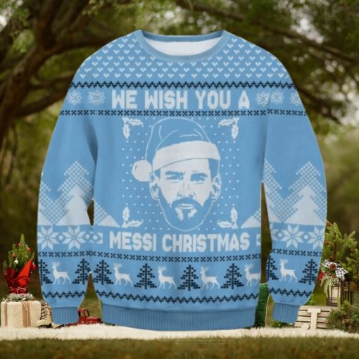 Messi Merry Christmas Ugly Sweater