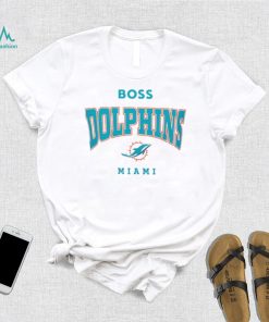 Miami Dolphins BOSS X NFL Huddle T Shirt