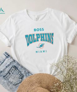 Miami Dolphins BOSS X NFL Huddle T Shirt