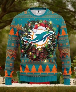 Miami Dolphins Christmas Ugly Sweater