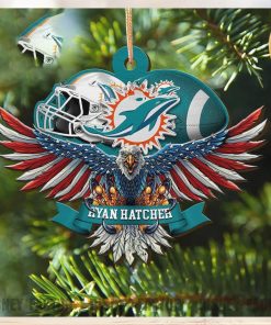 Miami Dolphins Decorations, Eagles Christmas Ornaments