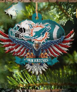 Miami Dolphins Decorations, Eagles Christmas Ornaments