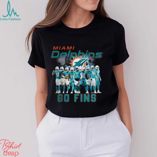 Miami Dolphins Go Fins T Shirt