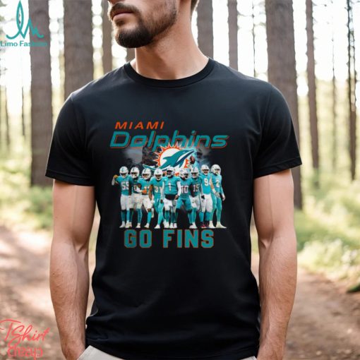 Miami Dolphins Go Fins T Shirt