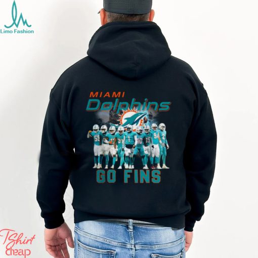 Miami Dolphins Go Fins T Shirt