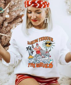 Miami Dolphins Homage Unisex Holiday Tri Blend T Shirt