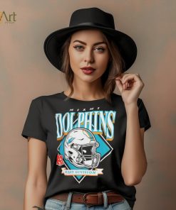 Miami Dolphins New Era Big & Tall Helmet T Shirt