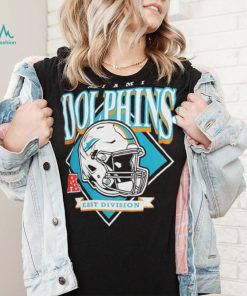 Miami Dolphins New Era Big & Tall Helmet T Shirt