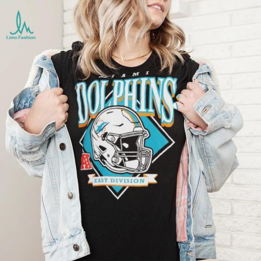 Miami Dolphins New Era Big & Tall Helmet T Shirt