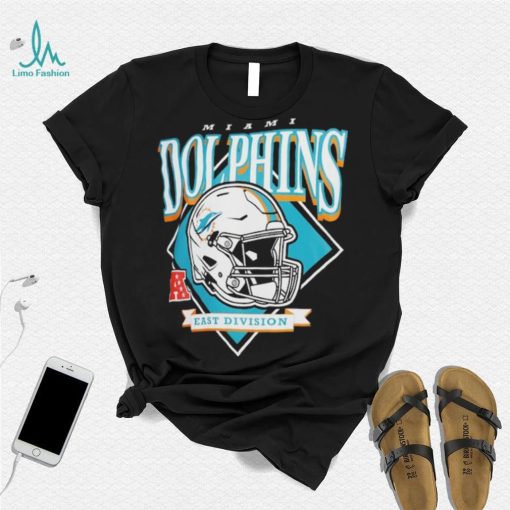 Miami Dolphins New Era Big & Tall Helmet T Shirt