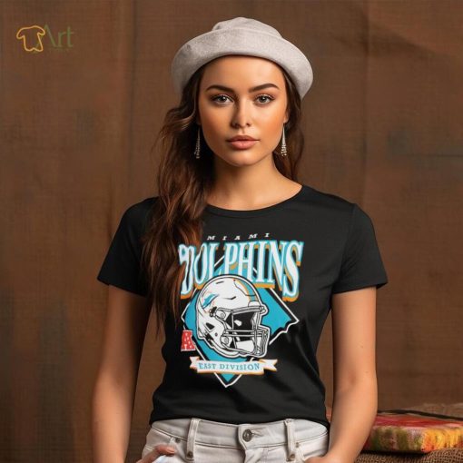 Miami Dolphins New Era Big & Tall Helmet T Shirt