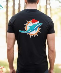 Miami Dolphins logo Santa Hat Christmas 2023 Shirt