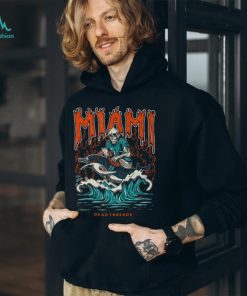 Miami Football Skeleton Dead Shirt Unisex T Shirt