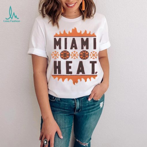 Miami Heat Holiday Crewneck Shirt